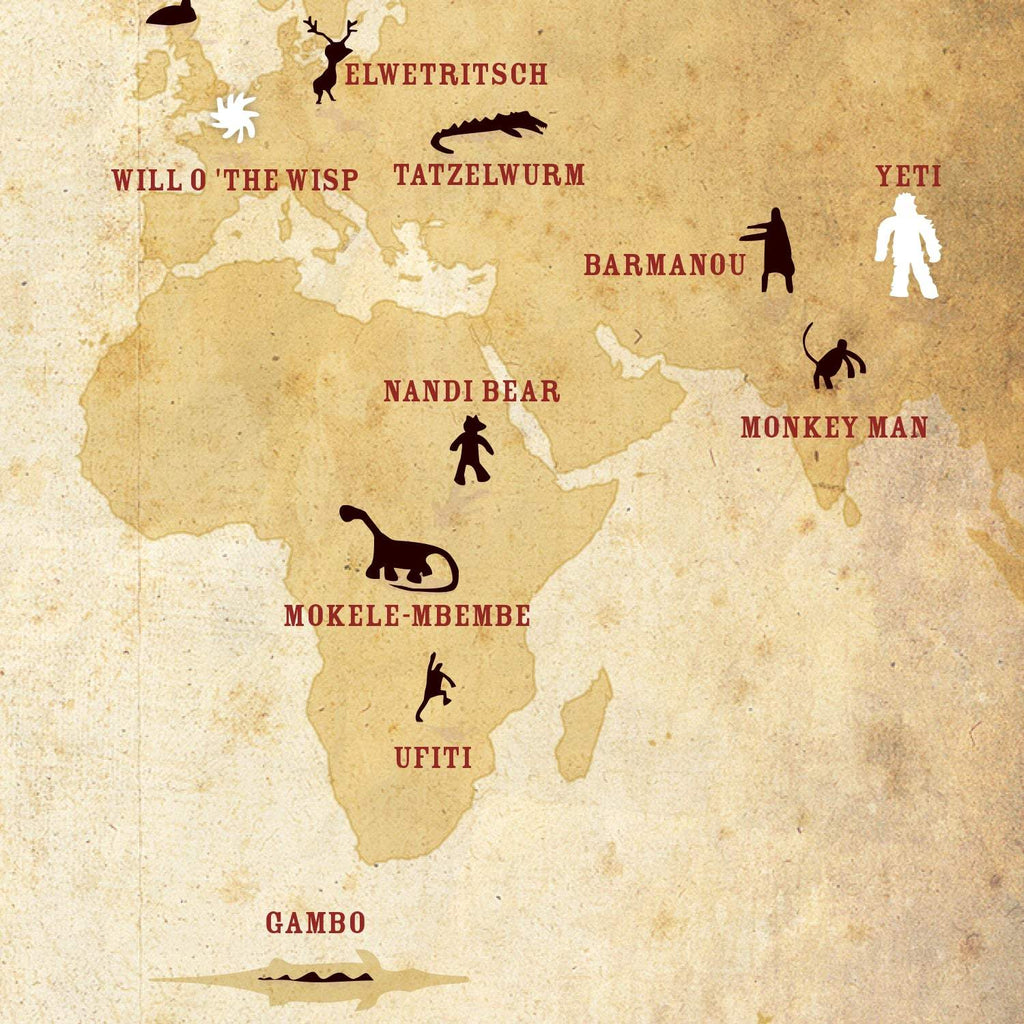 Copernicus Toys Other Cryptids  of the World Postcard
