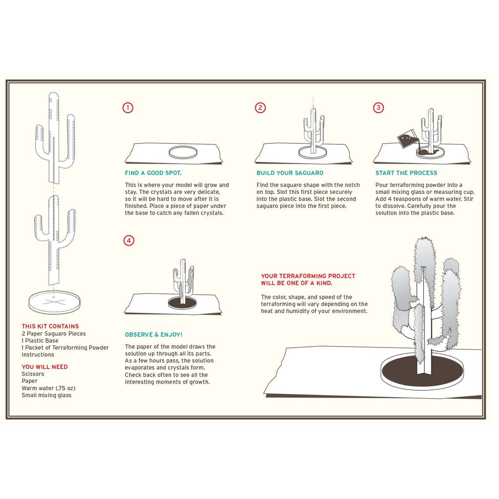 Copernicus Toys Other Crystal Growing: Saguaro Cactus