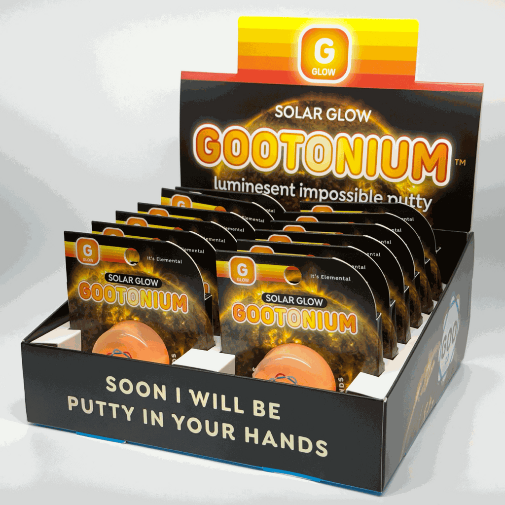Copernicus Toys Toy Gootonium: Glowing Orange solar putty - 20g