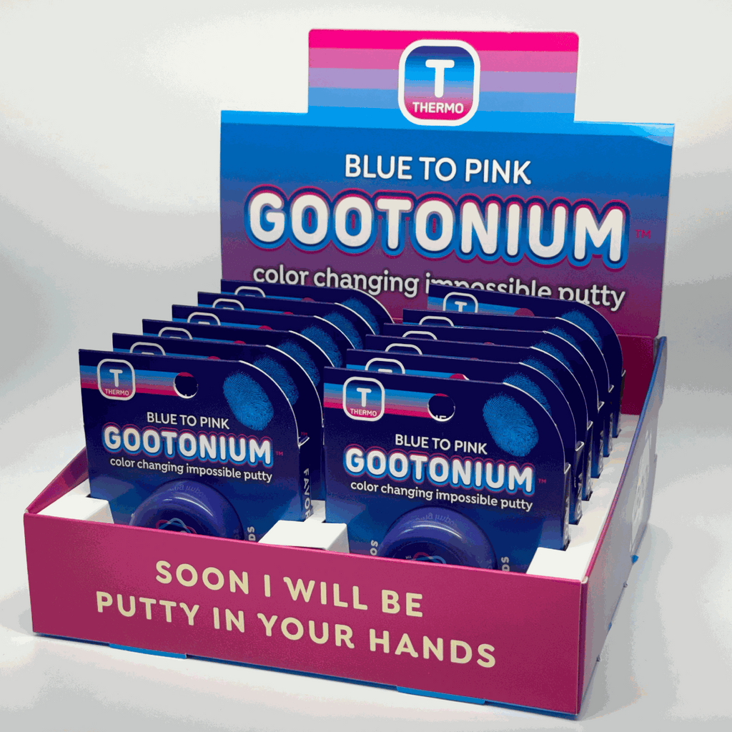 Copernicus Toys Toy Gootonium: Thermo Blue to Pink putty - 20g