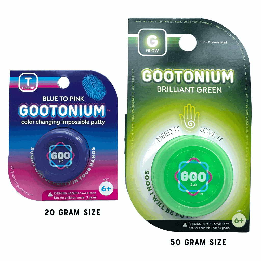 Copernicus Toys Toy Gootonium: Thermo Blue to Pink putty - 20g