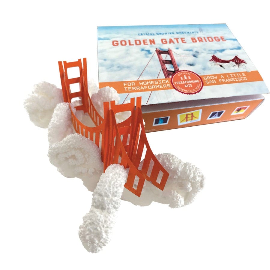 Copernicus Toys BIY Crystal Growing: Golden Gate Bridge