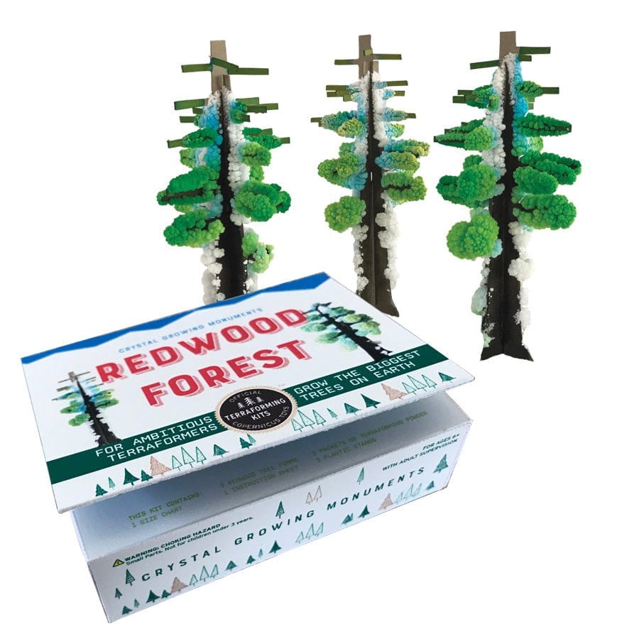 Copernicus Toys BIY Crystal Growing Redwood Forest | Grow a grove of these giants in hours