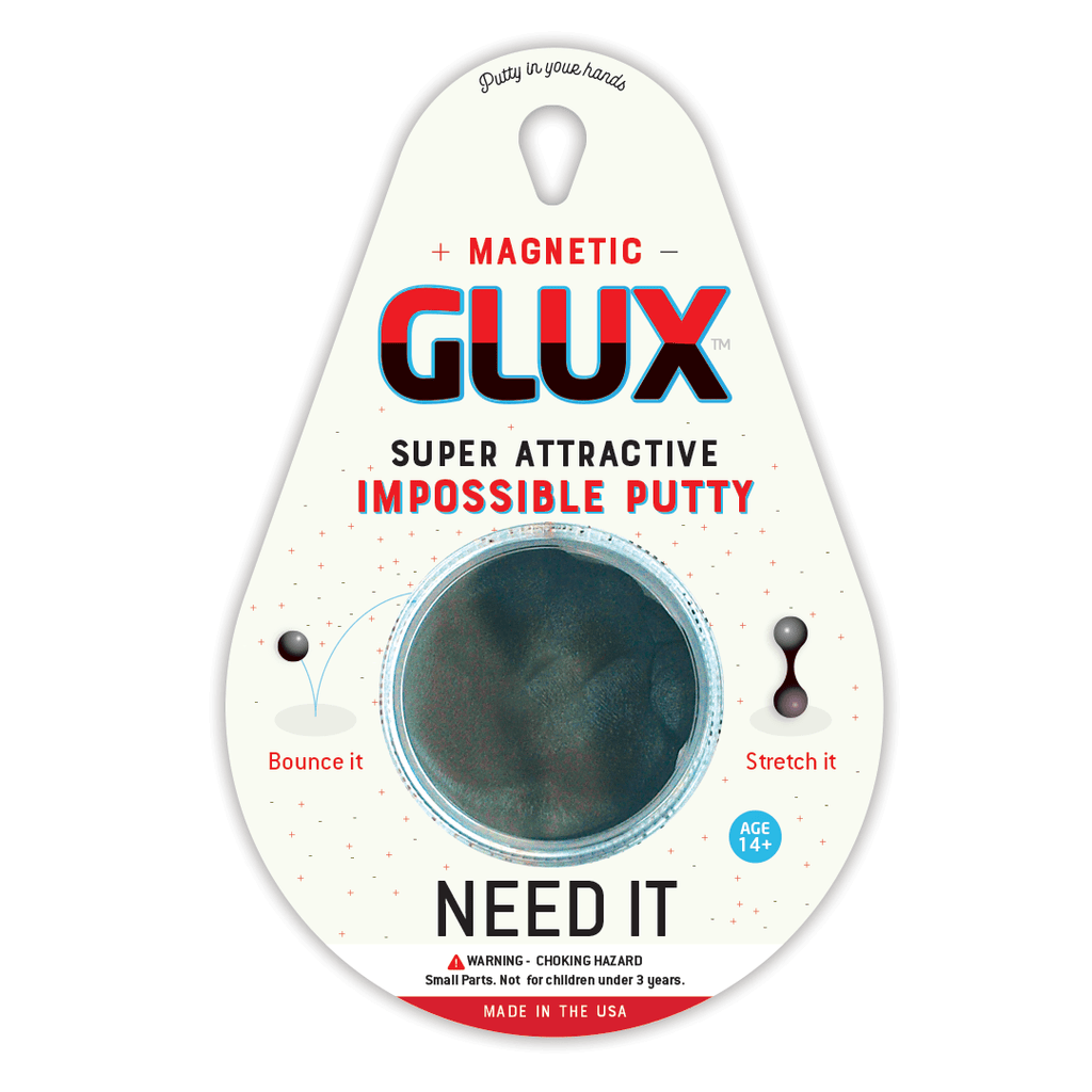 Copernicus Toys Magnetic GLUX | Attractive Magnetic Putty Bounce it - Stretch it - Need IT!