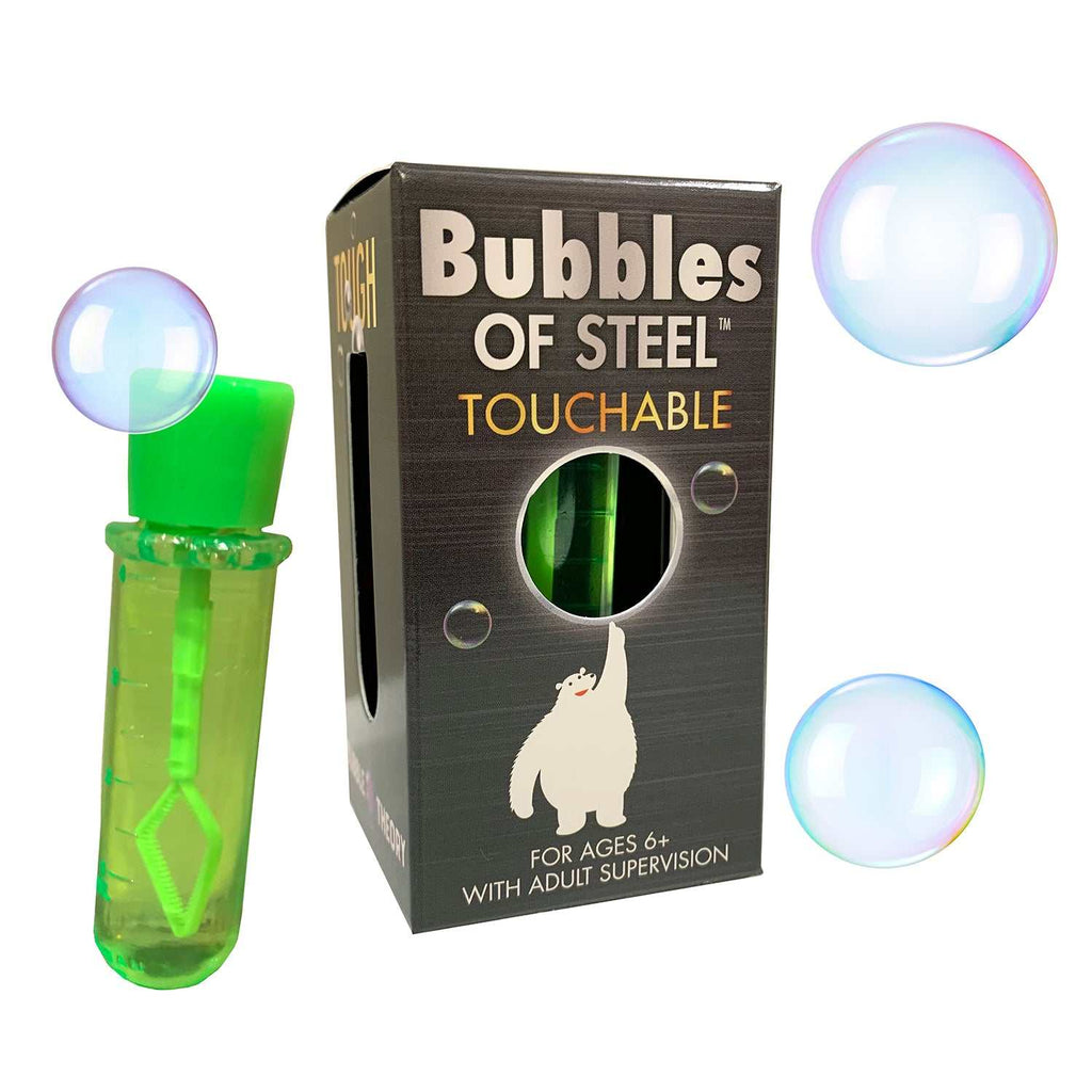 Copernicus Toys Toy Bubbles of Steel : Touchable and heroic bubbles