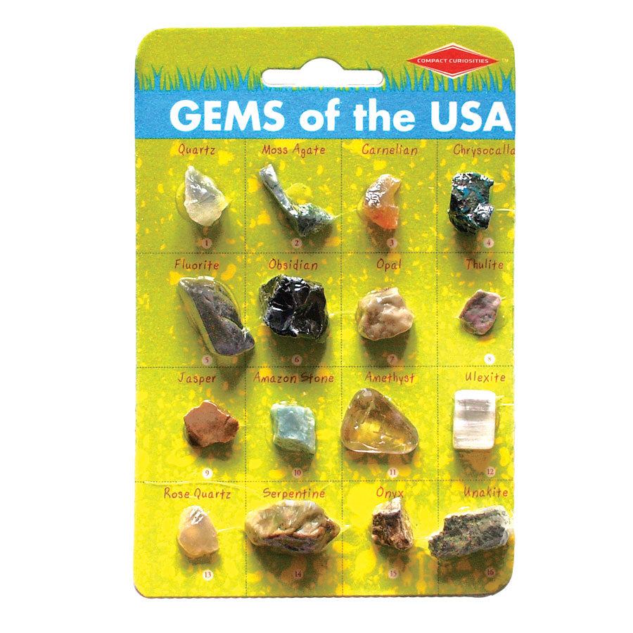 Copernicus Toys Toy Gems Of The USA | Handy hand sized collection